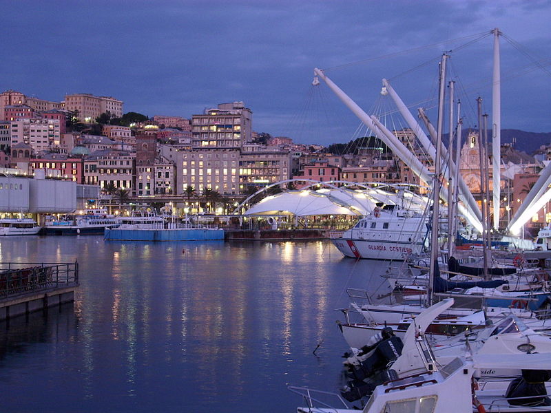 LAcquario di Genova e il Porto Antico